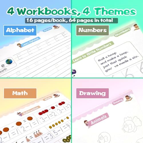 Magic Grooved Writing Practice for Kids - English, Small, 4 PCS - Image 6