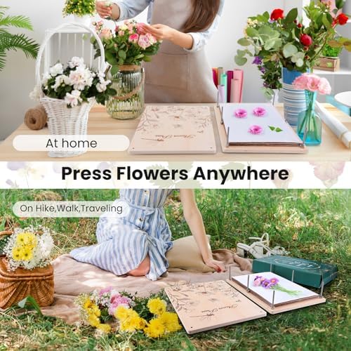 Extra Large Flower Press Kit for Adults, 17" x 11.8" Flower Pressing Kit - Image 5