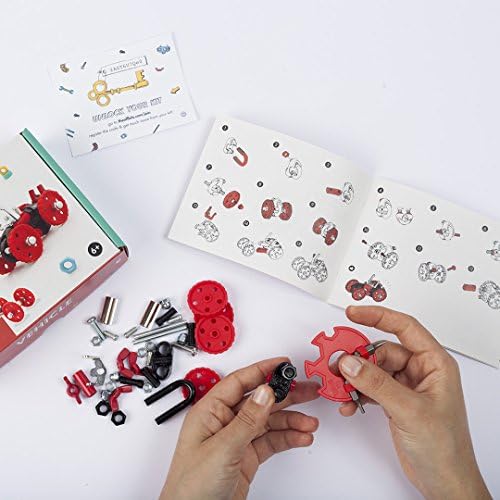 The Off Bits Vehicle Stem Building Toys, Educational Build Your Own Robot Toy for Kids Age 6 7 8 9+ Year Old Boys & Girls, Stem Engineering Kit, Construction Toys Steam Gift Ideas - FormulaBit - Image 2