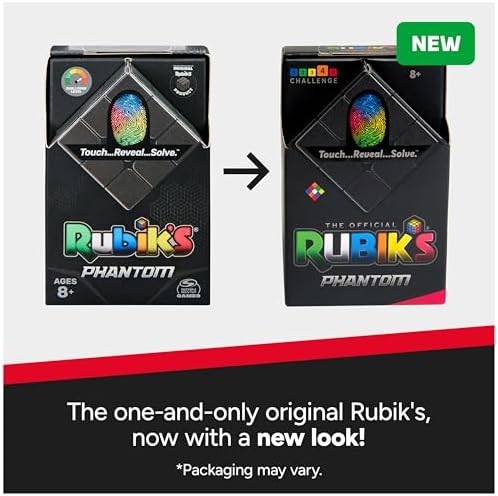 Rubik's Cube Phantom Heat-Activated Puzzle Cube & Brain Teaser Fidget Toy - Image 5