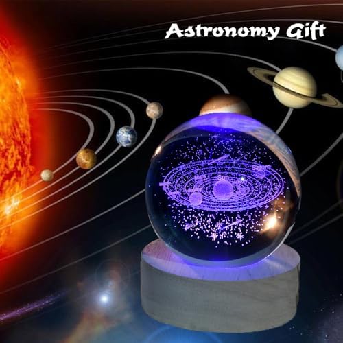 3D Solar System Crystal Ball Solar System Lovers Gifts - Image 5