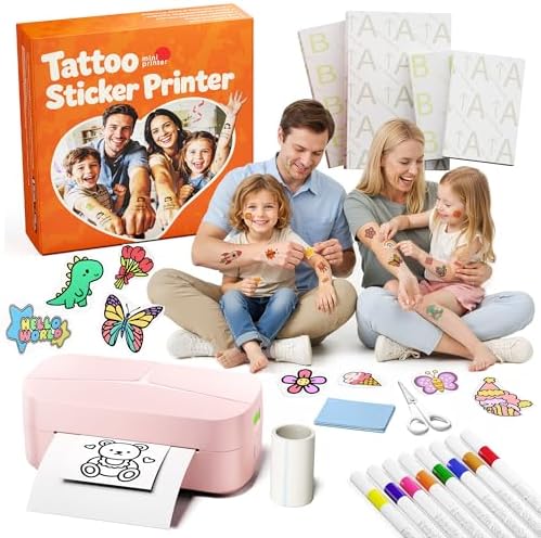 Phomemo TK32 Tattoo Maker Set for Kids, Toys for Boys & Girls Age 6-12+ by Phomemo