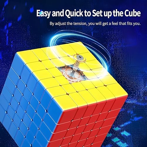 LiangCuber Moyu Meilong 6x6 Speed Cube Stickerless,Meilong 6 V2 Upgraded Version Puzzle Cube Education Toys Magic Cubes - Image 4