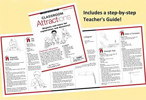 Dowling Magnets Classroom Attractions Comprehensive Magnet Lab: Level 2, Grades 1-3 (Ages 6-9). Classroom Magnets/Science Kit/STEM Kit/Kids Magnets for Classroom/Science Experiments. Item 731302. - Image 5