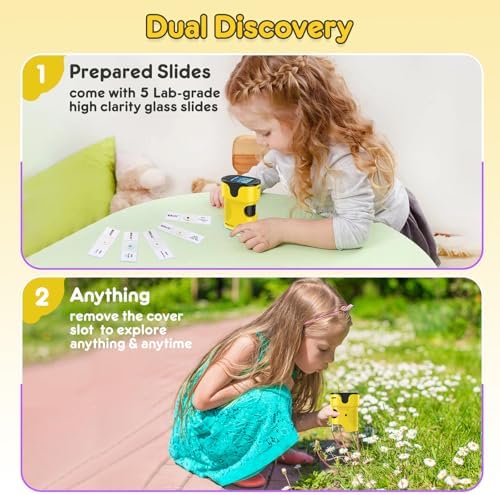 Kids Digital Microscope Science Gift: Complete STEM Toy Kit for Ages 4-12 - Image 5