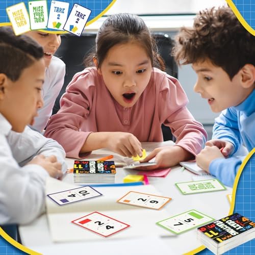 5 Pcs Fraction War Flash Card Wars Fun Fraction Math Game to Learn - Image 5