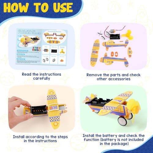 Kasfalci STEM Kits for Kids Age 8-10, STEM Toys for Boys Age 8-12, Science Experiments Robotics Engineering Projects Crafts Robot Building Activities for 6 7 8 9 10 11 12 13 14 Year Old Boys - Image 3