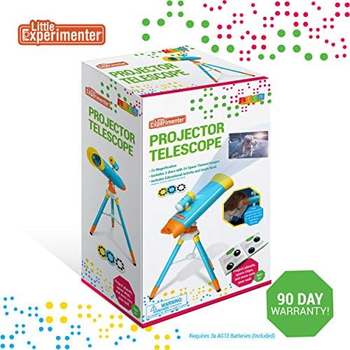Little Experimenter Projector Telescope, 24 Space Images, STEM Kids 3-12 - Image 5