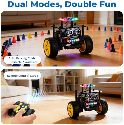 Elfew STEM Robot Car Toys for Kids 8-13, Robot Building Kit Gifts for Teen - Image 6