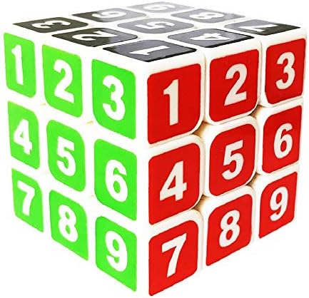 Sudoku 3x3 Magic Cube Stickerless 3x3x3 Number Speed Cube Puzzle - Image 2
