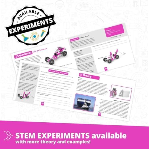Engino Maker Girl, 20-Model Set, Engineering Kit for Girls 7+, STEM Building Toys, Educational Set, Engaging STEM Toys, Sparks Creativity, Gift for Girls - Image 5