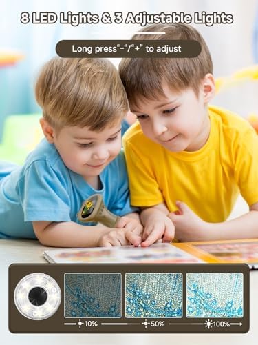 Acoath Microscope for Kids, 1000X Handheld Digital Miniscope with 2.0" Screen, Portable Pocket Microscope Education Toys Birthday Gifts for Age 3 4 5 6 7 8 9 10 Girls Boys - Image 3