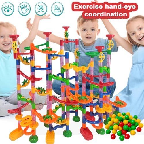 232 PCS Marble Toy Premium Set,Marble Track Race Set - Image 4