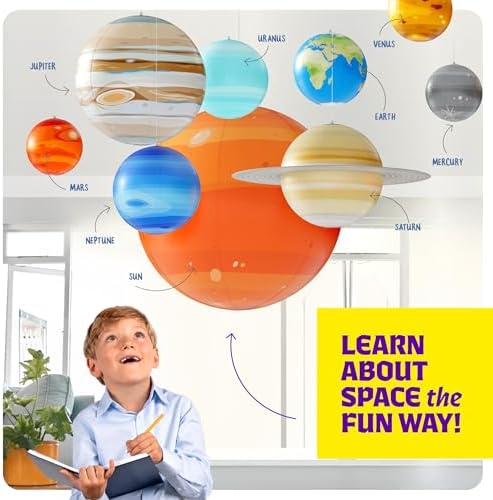 Inflatable Solar System Planets for Kids - Science Toys - Astronomy Gifts - Image 3