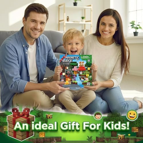Magnetic Building Blocks STEM Toy Magnet Cubes for Kids 4-12 - Image 7