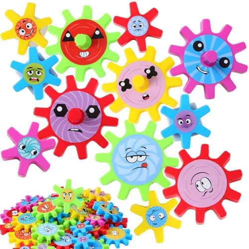 Relaxweex Magnetic Gears Interchangeable for Fridge,36 Pcs,Emoticon by Relaxweex