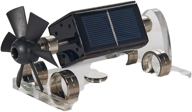 Solar Magnetic Levitation Model Levitating Mendocino Motor Educational Model St41 by Unknown