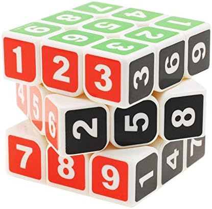 Sudoku 3x3 Magic Cube Stickerless 3x3x3 Number Speed Cube Puzzle - Image 5