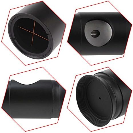 Astromania 1.25Inch Metal Collimating Cheshire Eyepiece Without Laser for Newtonian Reflector Telescope - Long Version - Bundle with - Accessory Kit Telescope Fully-Coated Eyepieces - Image 6