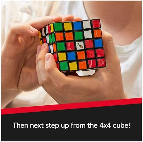 Rubik’s Cube, 5x5 Cube Color-Matching Puzzle Highly Complex Problem-Solving STEM Toy Brain Teaser Fidget Toy for Kids, for Ages 8 & Up - Image 3