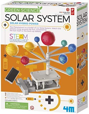 4M Green Science Rotating Solar System Kids Science Kit by 4M