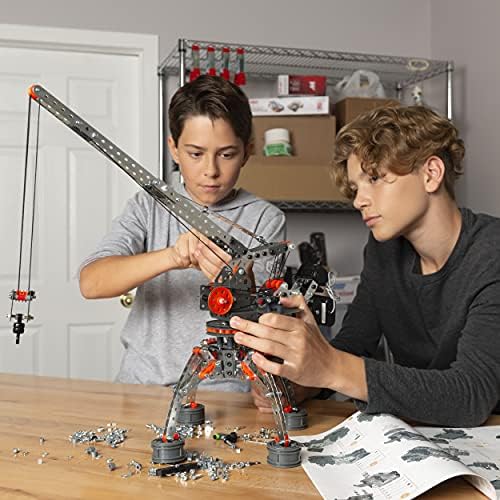 MECCANO, Super Construction 25-in-1 Motorized Building Set, STEAM Education Toy, 638 Parts, for Ages 10+ - Image 2