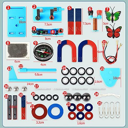 Magnets for Kids Science Experiment Kit, Electromagnet & Simple Circuit - Image 2
