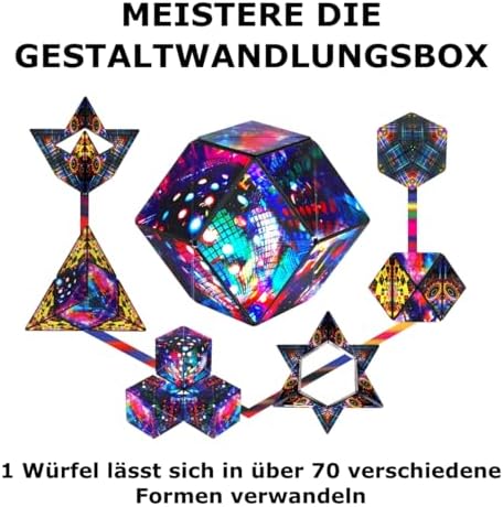 Shashibo DODECA Magnetic Puzzle Cube, Stress Relief Fidget Toy - Image 3