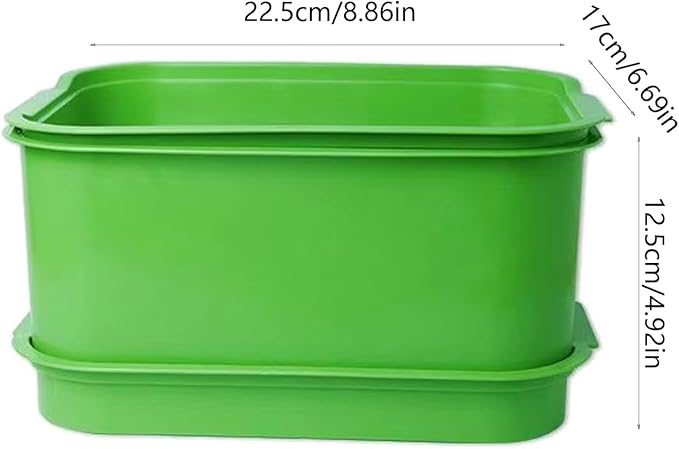 Sprouter Kits Bean Sprout Tray Microgreens Propagators Grow Trays Germinated Indoor Sprouting Tray Small Sprouter