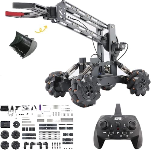 Robotic Arm Kit, STEM Projects for Kids Ages 8-12, Science Kits Electronic Robot Arm for Boys & Girls to Learn Programming/​Technology, Educational Building Kits for Beginners, Xmas Gifts for Teens by VANLINNY