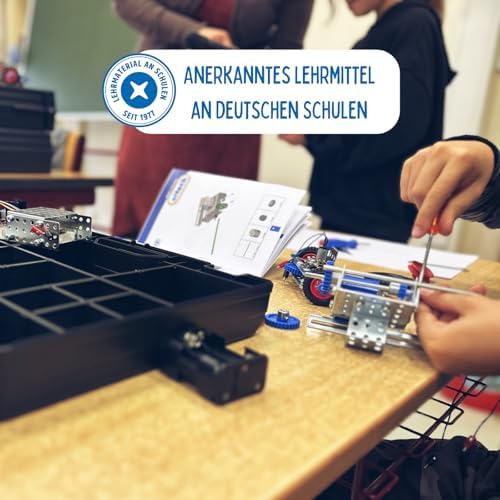 Eitech Classic Series Gearwheel Science Kit, Intro to Engineering and STEM Learning, Steel - Image 6