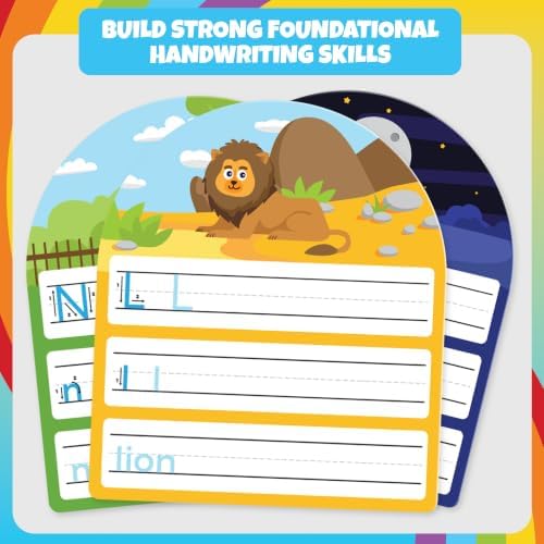 Sproutbrite 13 Pack 8.6"x10" CVC Flash Cards Word Writing Cards - Image 5