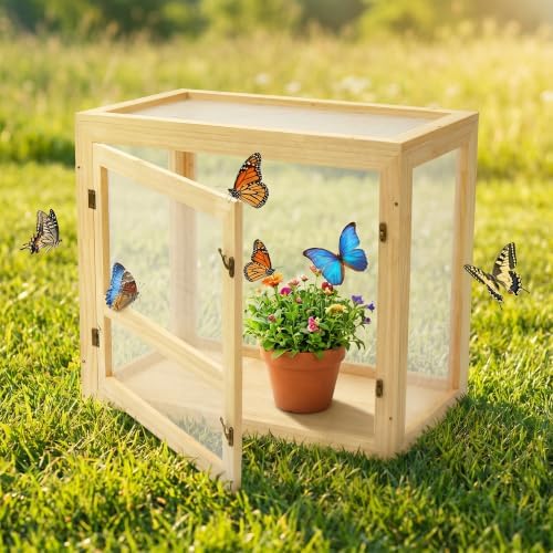 tonchean Butterfly Habitat Cage Kit, 20'' x 18.1'' by tonchean