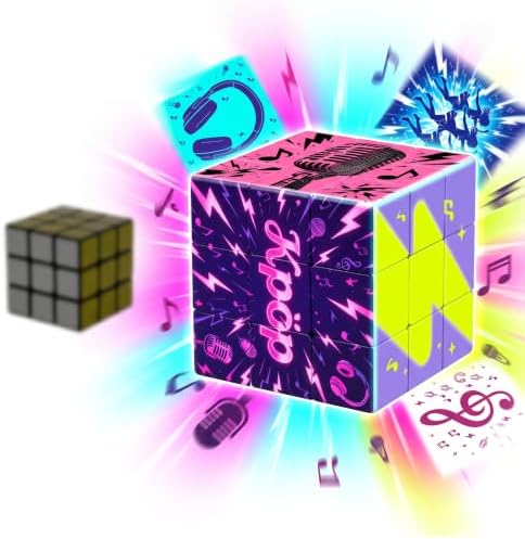 Pluzz Cube 3x3 5.7cm Twisty Puzzle Brain Speed Cube for Xmas - Image 3