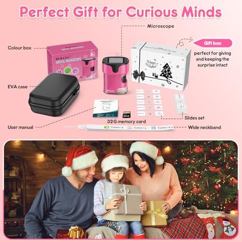 Kids Digital Microscope Science Gift: Complete STEM Toy Kit for Ages 4-12 - Image 6