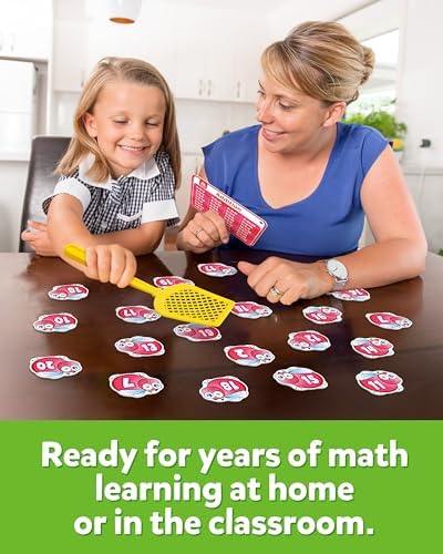 Coogam Math Counting Game, Math Manipulative Learning Swat The Fly Cards, Practice with Addition, Subtraction, Multiplication & Division, 1st 2nd & 3rd Grade Educational Toy for Homeschool - Image 5