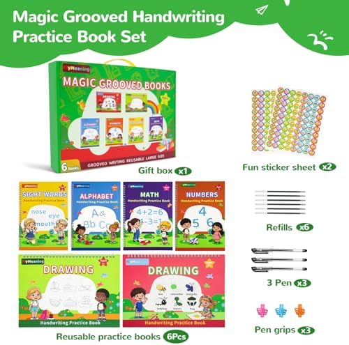 Magic Grooved Writing Practice for Kids Ages 3-5 - Image 3