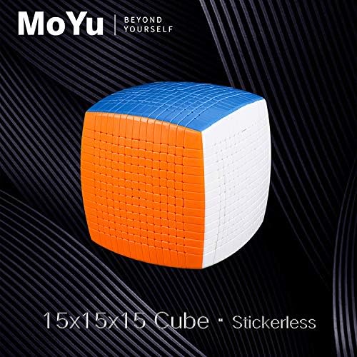 Bukefuno MoYu Meilong 15x15 Speed Puzzle Cube Magic Cubes Stickerless 15x15x15 Cubing Classroom Toys - Image 3