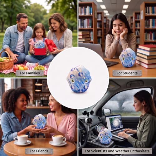 Thunderheads Hailstone Plushie with Fact Card Educational Gift - Image 5