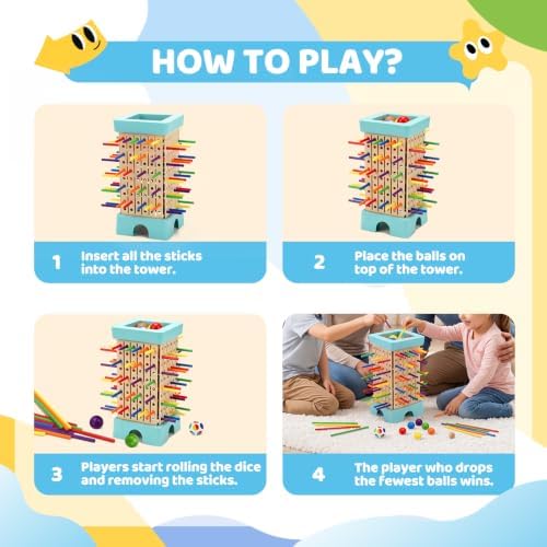 Montessori Board Game for Kids 4-8, Educational Math Family Games - Image 5