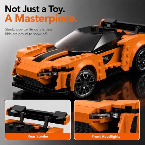 WISEPLAY Remote Control Car Building Kit, STEM Programmable App Controlled RC Building Toys for Boys & Girls 6-12 - Image 5