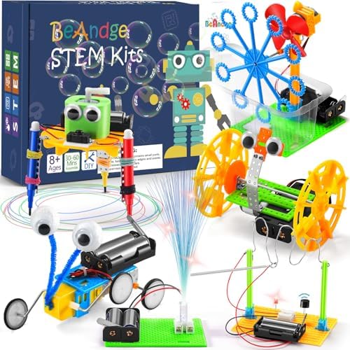 BeAndge Robotics STEM Kits for Kids Science Robot Building Crafts Age 8-12 by BeAndge