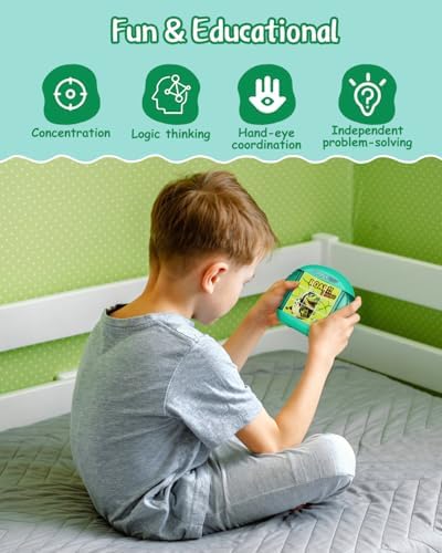 Rotating Puzzle for Toddlers Kids 3+, Travel Essentials Toys - Image 3