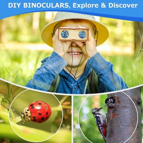Poraxy 7 Sets Model Car Kits for Boys 8-12, STEM Kits for Kids Age 8-12, Science Toys for Kids Age 5-7, Birthday Gifts 7 8 9 10 11 12 13 Yr Old Boys Girls Wood Building Crafts Kits 6-8 - Image 3