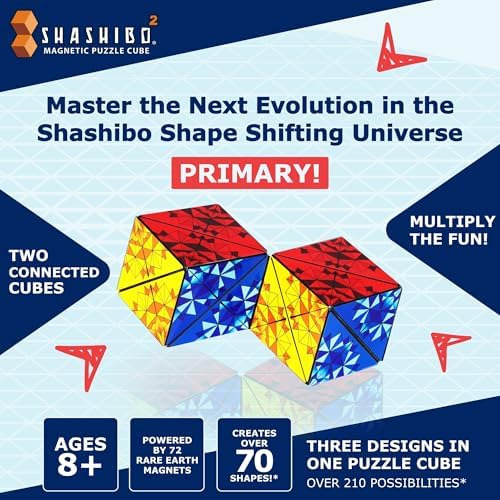 Shashibo ICOSA XL Magnetic Puzzle Toy, Stress Relief Fidget Toy - Image 2