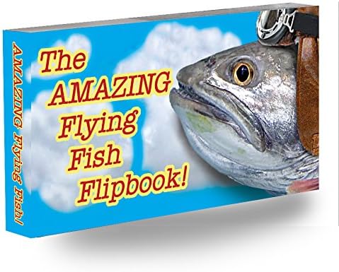 Flying Fish Flipbook for Kids Ages 6-12, Animation Flip Book for Children by Fliptomania