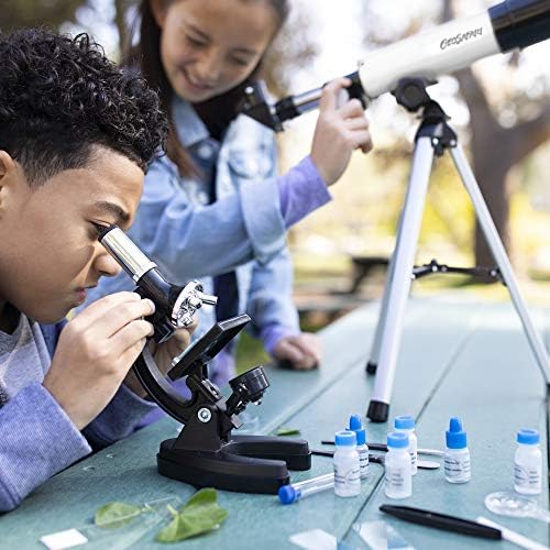 Educational Insights GeoSafari Telescope & Microscope Set - Science Kit with Refractor Telescope and Microscope for Kids, Includes Prepared Slides, Discovery Toys, Science Gifts for Kids 8-12 - Image 4