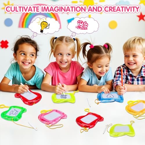 16PCS Mini Magnetic Drawing Board Birthday Party Favors for Kids 4-8 8-12 - Image 6