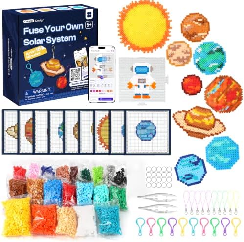 Caydo Solar System Fuse Beads Kit, STEM Space Science Toys Gift for Kids by Caydo