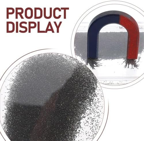 Physics Science Magnets Kit Scientific Iron Filings Box Comprising Magnetic Field Demonstrator Powder Shaped Magnet Electromagnetism Teaching Instrument for Classroom Experiments - Image 5